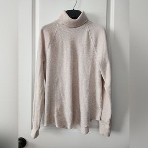 Everlane Organic Cotton Waffle Turtleneck